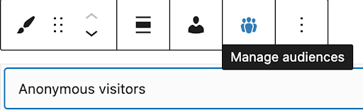 Open audience builder