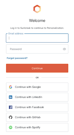 Auth0 integration for Sunbreak